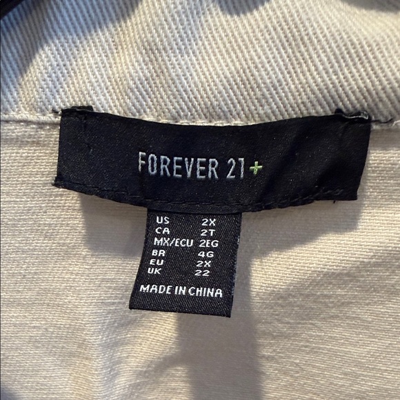 H&M Cream Utility Jacket for Women - Picture 2 of 4